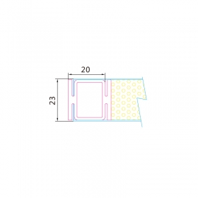 PVC2320配23板（23mm）