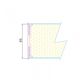 PVC50P配50板（50mm）