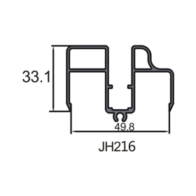 JH216门扇底料